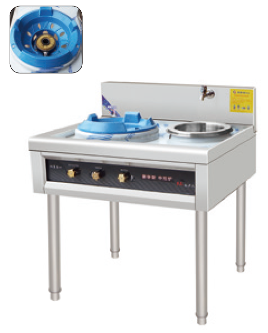 小炒爐 自吸風(fēng)鑄鐵爐膛 燃?xì)?油 一炒一吊灶 單眼灶 雙炒一吊灶 輕簡結(jié)構(gòu)（HY）